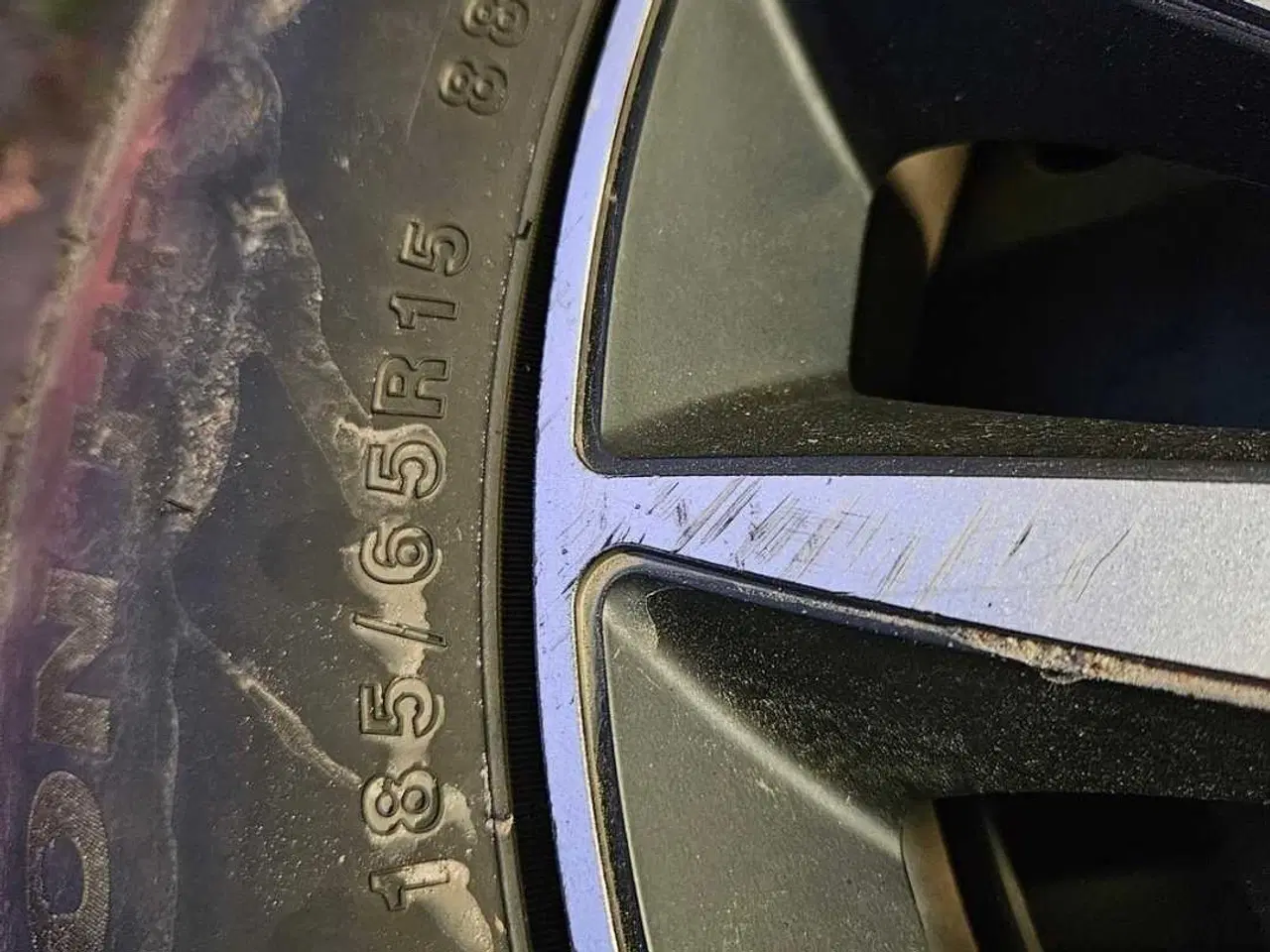 Billede 3 - Stålfælge, 15", ET 20, vinterdæk, fælge med dæk, 