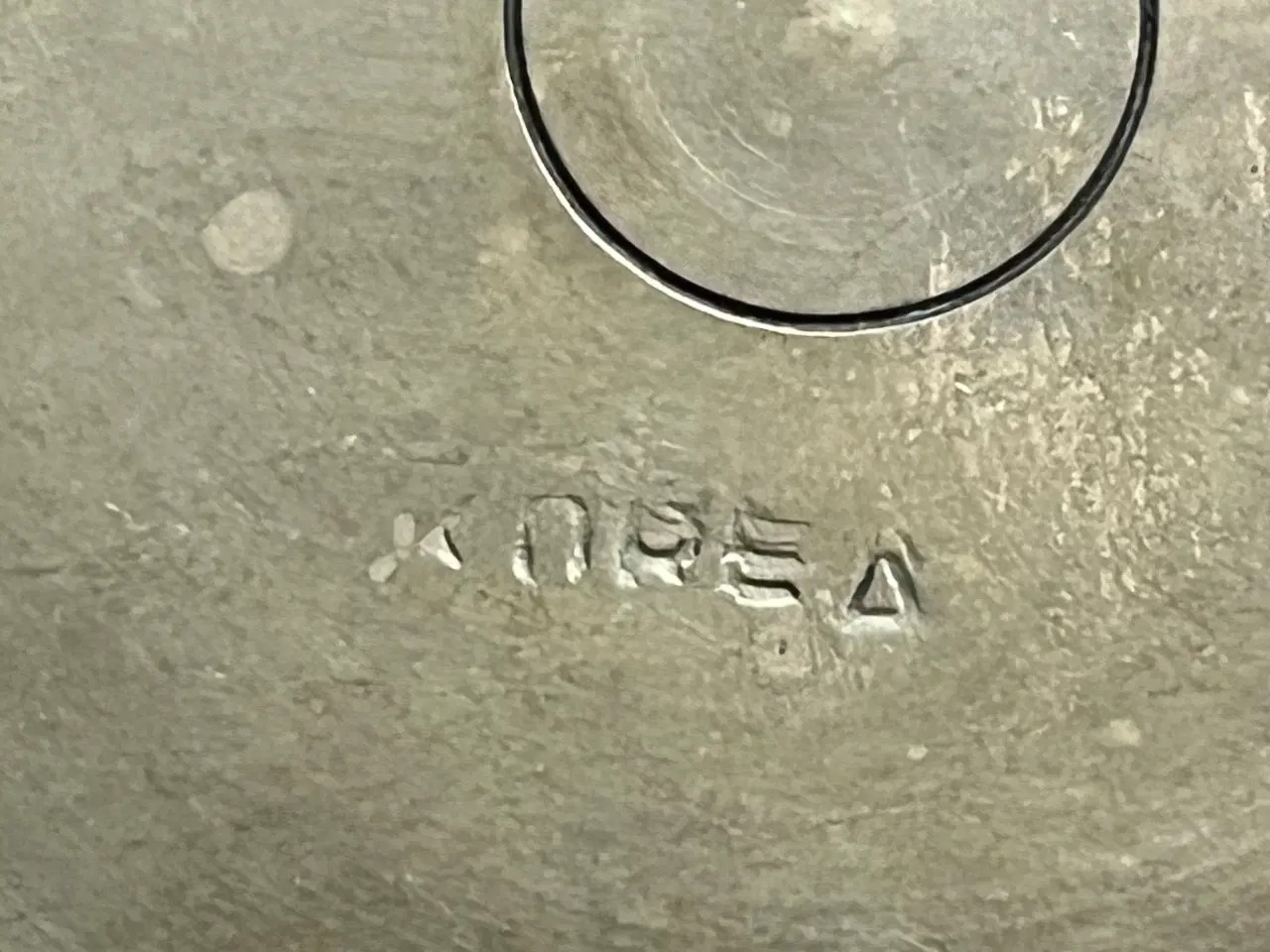 Billede 4 - Bronze skål med mønster