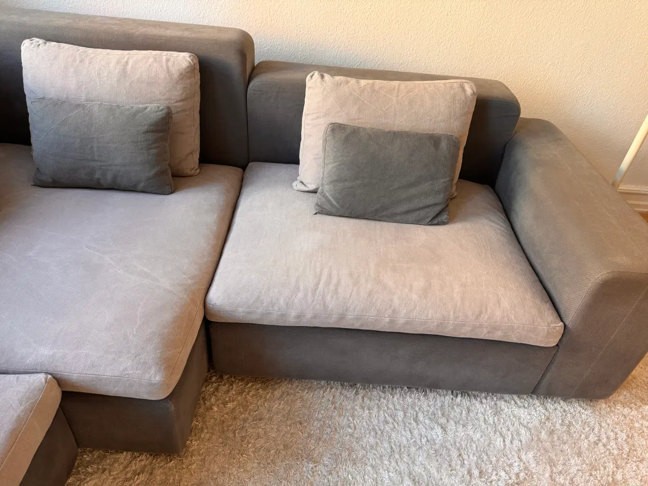 Billede 4 - Stor lækker grå hjørnesofa 