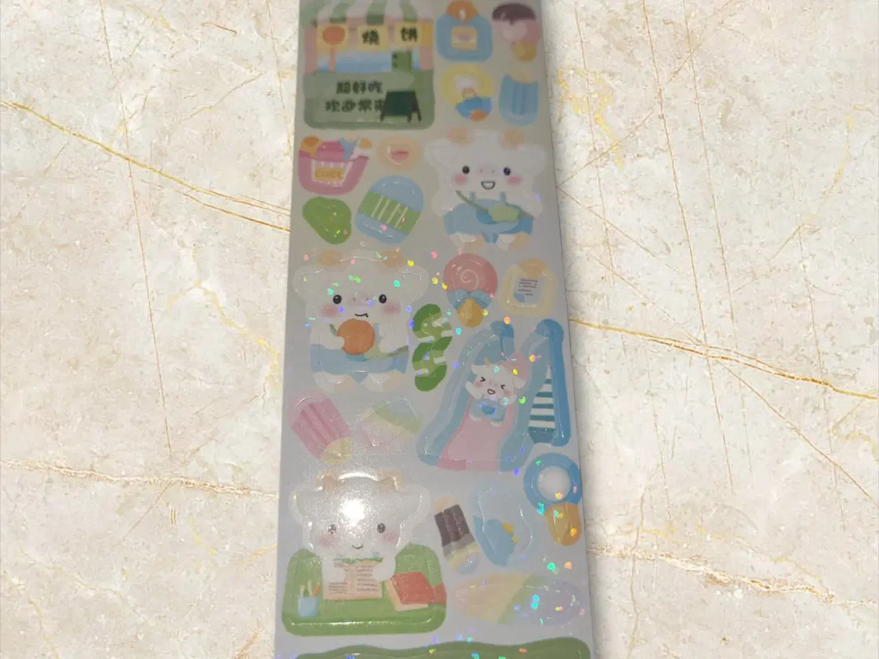 Billede 2 - Søde klistermærker med elefantfigur og pastelfarve