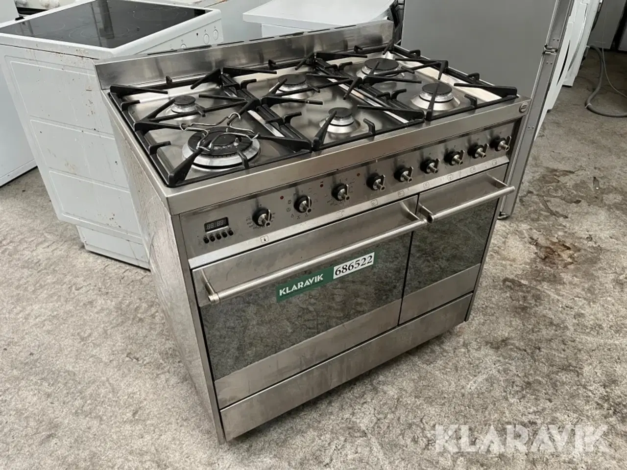 Billede 2 - Industri gaskomfur SMEG C92GPX