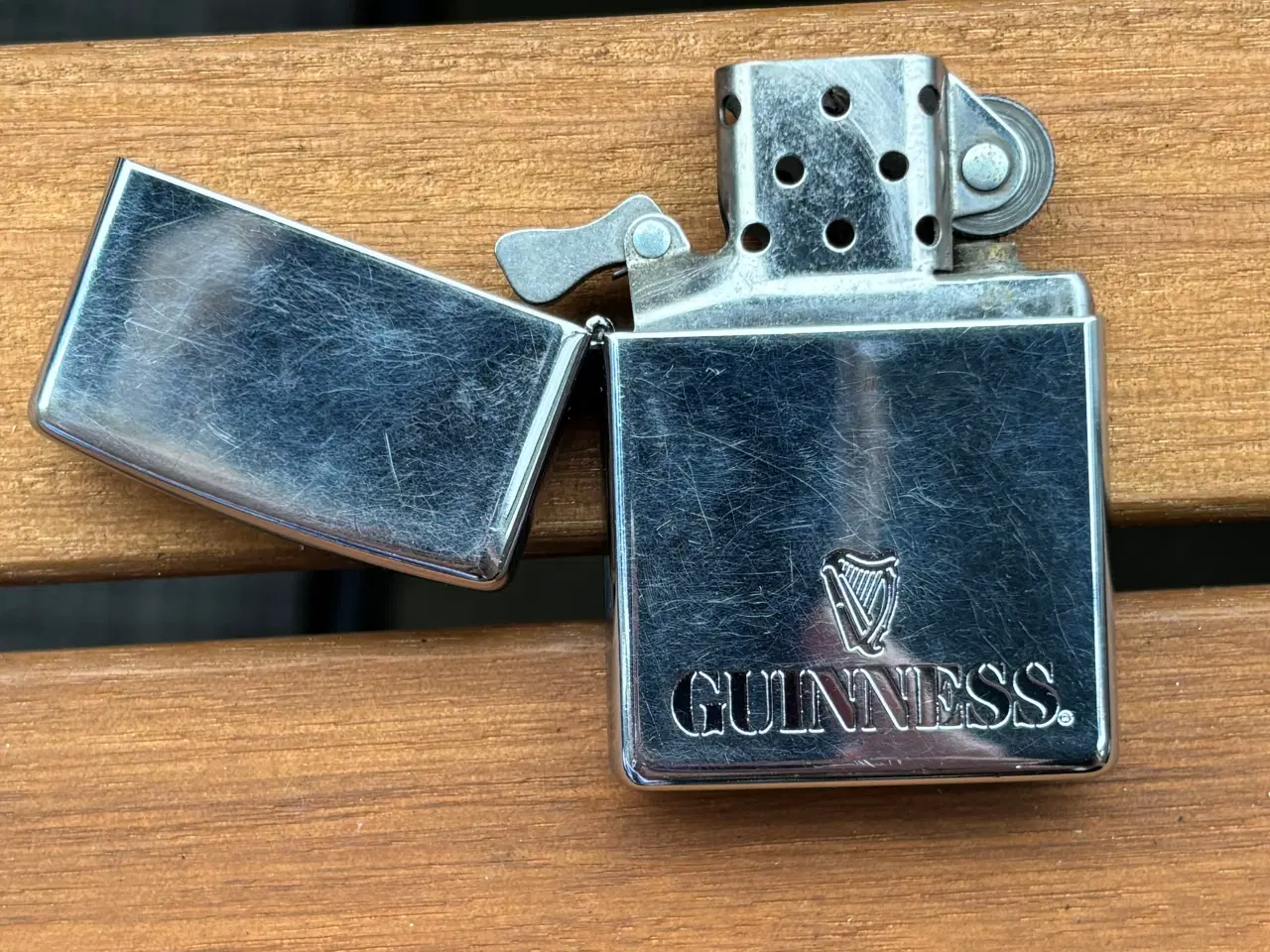 Billede 3 - Ægte Guinness Zippo lighter 1998 – September – Bra
