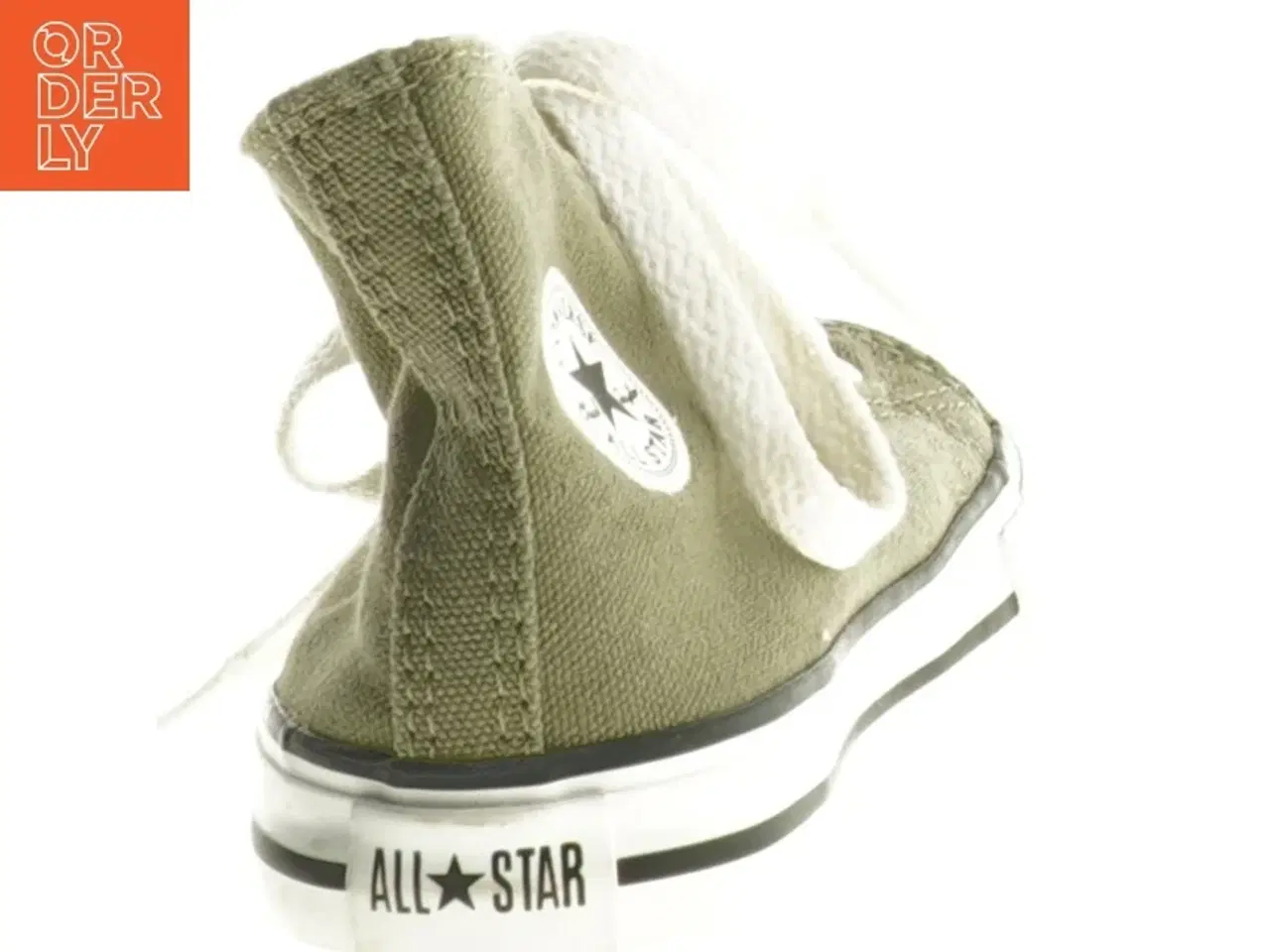 Billede 3 - Brugte grønne Converse All Star lav sneakers fra All Star (str. Og 20)