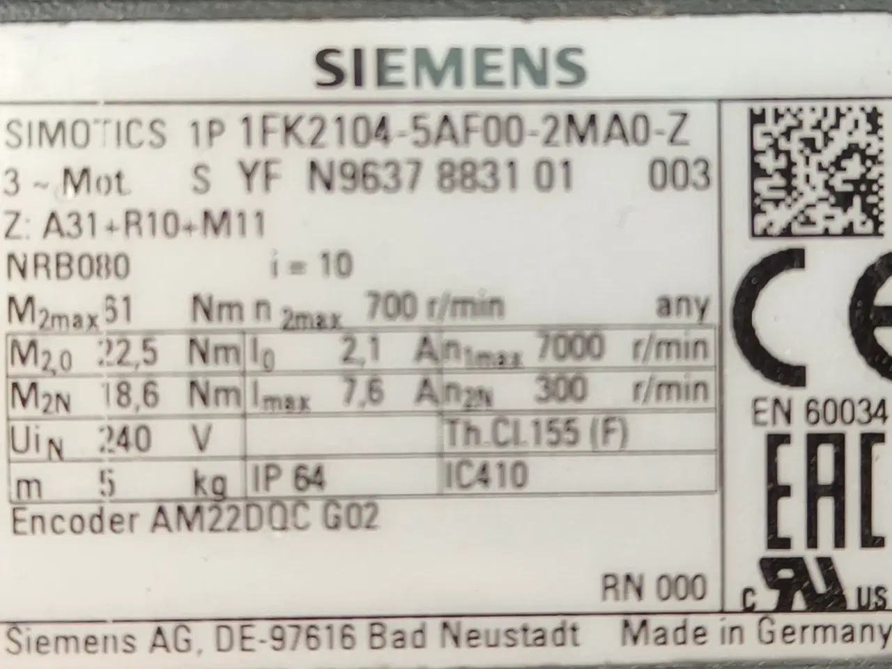 Billede 2 - Servo motorer m gear