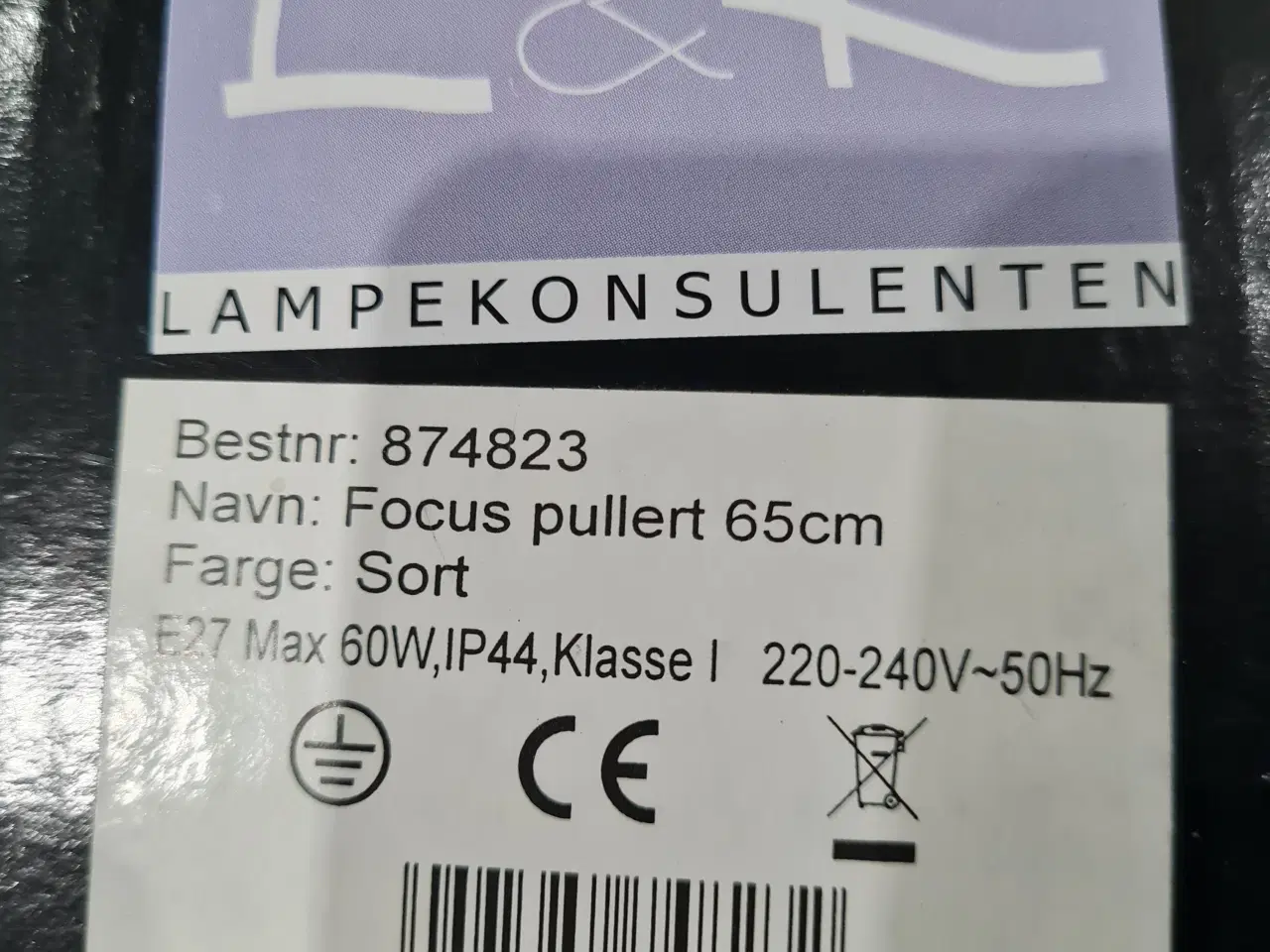 Billede 3 - Havelampe FOCUS pullert / NY i originalindpakning