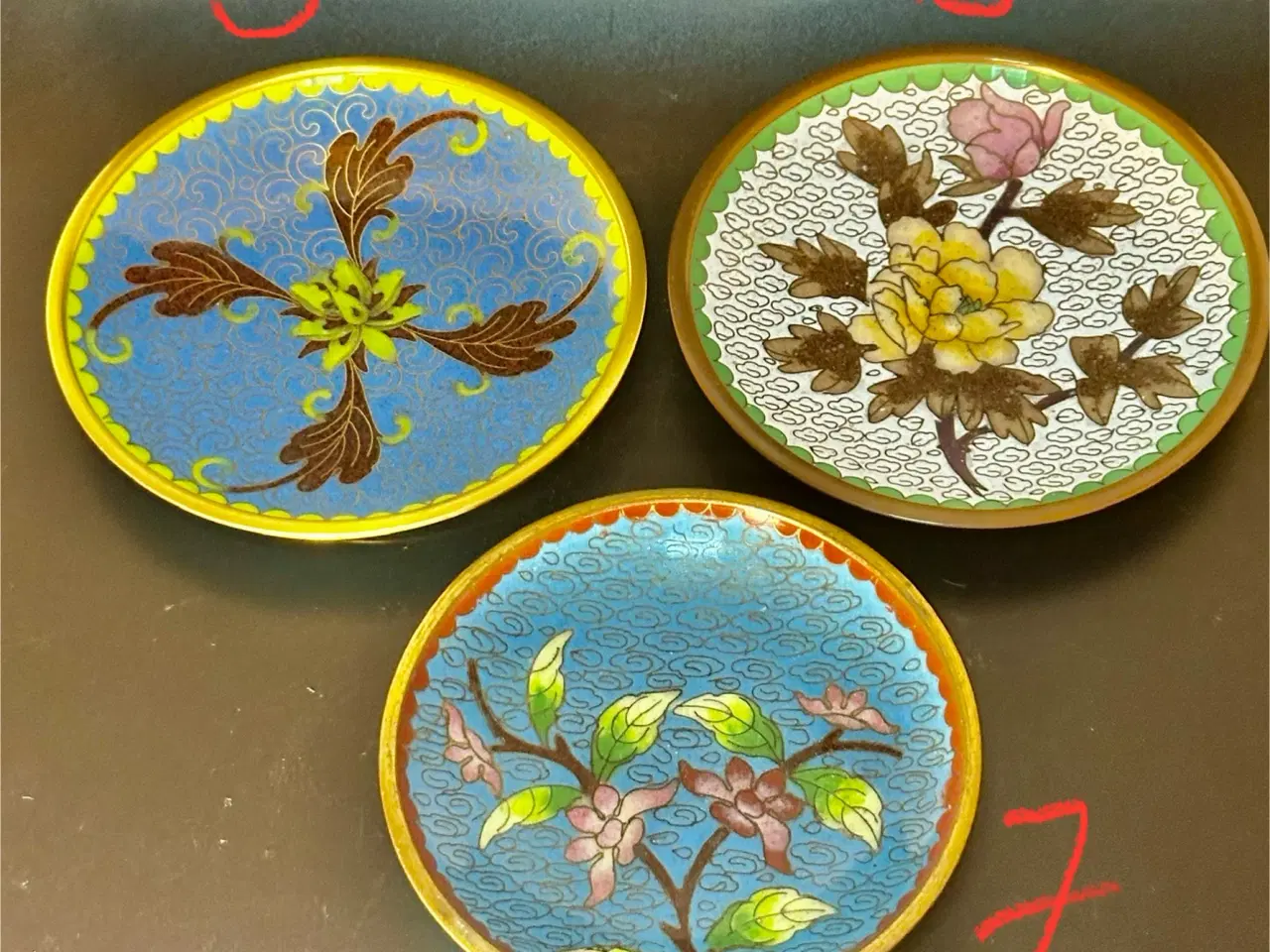 Billede 3 - Vintage CLOISONNE genstande sælges. Læs beskrivels