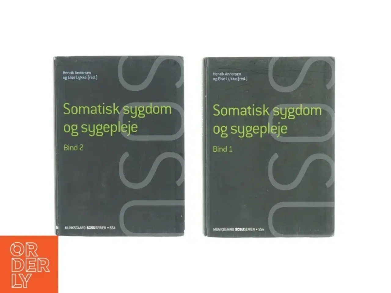 Billede 1 - Somatisk sygdom og sygepleje af Henrik Andersen og Else Lykke (bog)