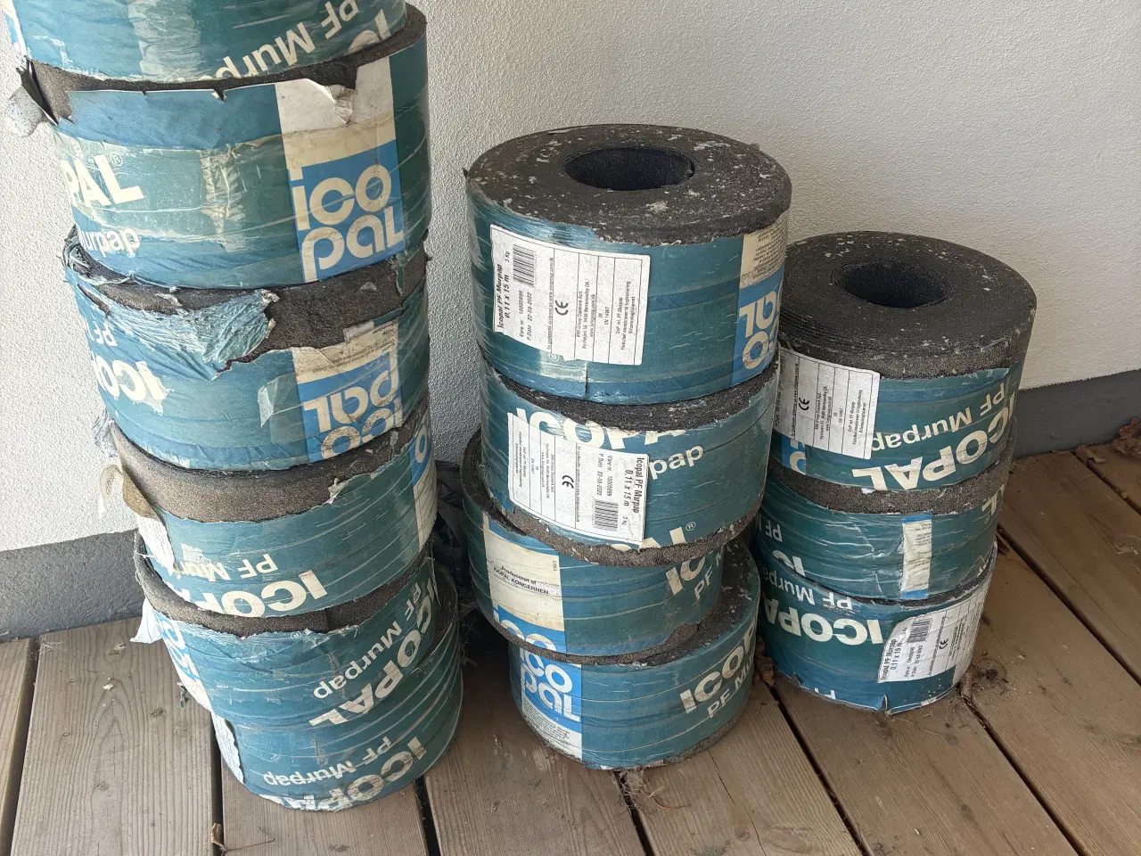 Billede 1 - Icopal PF Murpap 0,11 x 15 m tagpap ruller