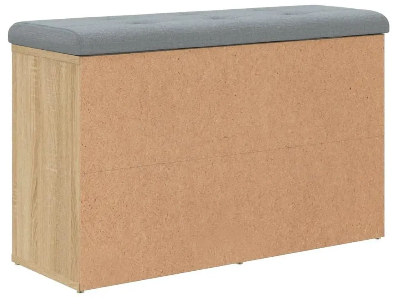 Billede 7 - Skobænk Sonoma eg 82x32x50 cm konstrueret træ