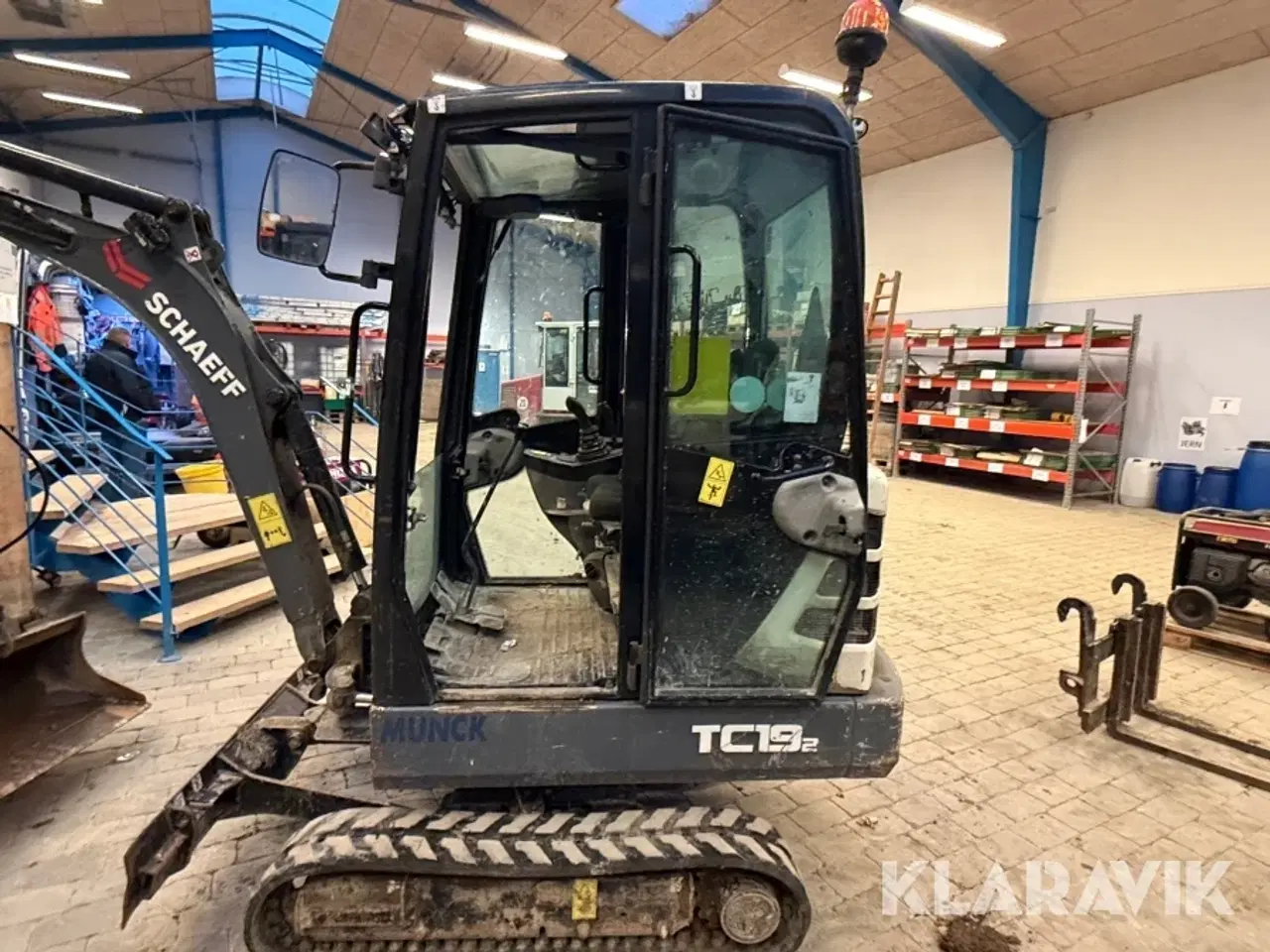 Billede 9 - Gravemaskine Schaeff Yanmar TC19