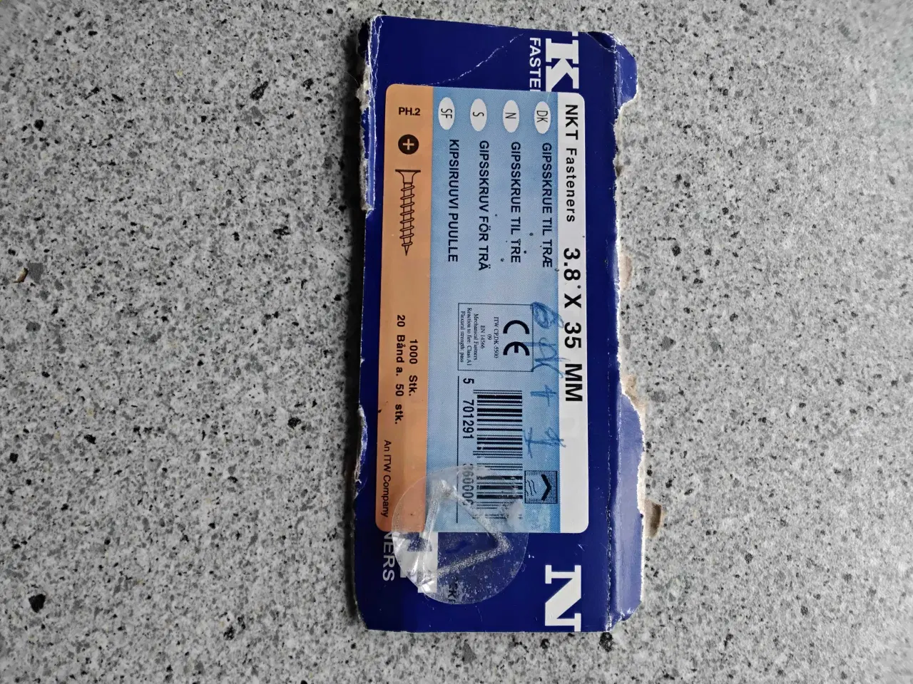 Billede 2 - GIPSSKRUER PÅ BÅND. * BILLIGT *