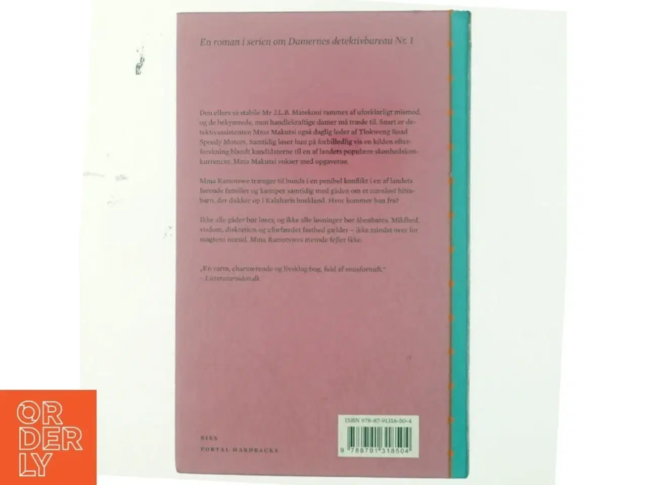 Billede 3 - Moral for smukke piger : roman af Alexander McCall Smith (Bog)