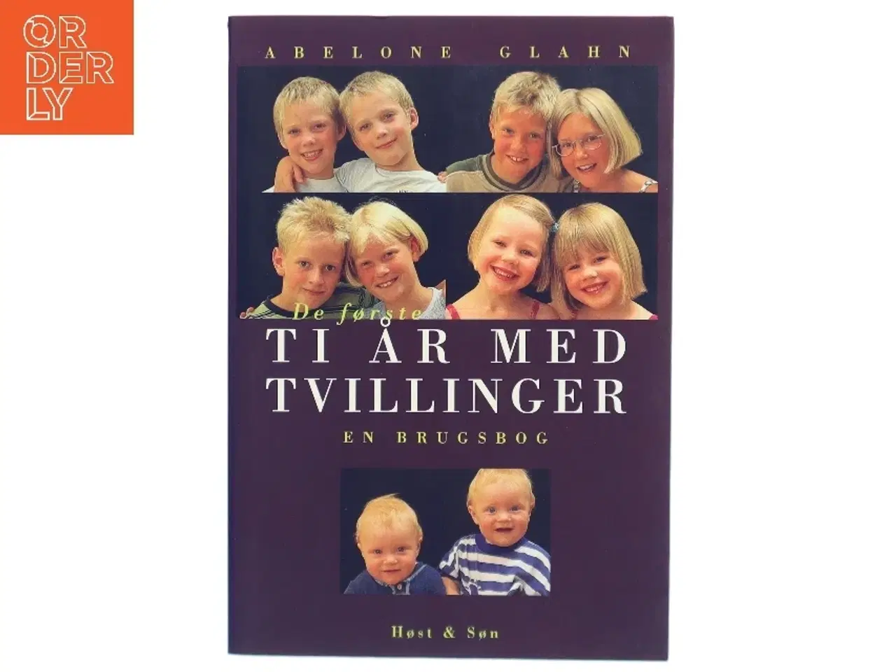 Billede 1 - De første ti år med tvillinger af Abelone Glahn (Bog)