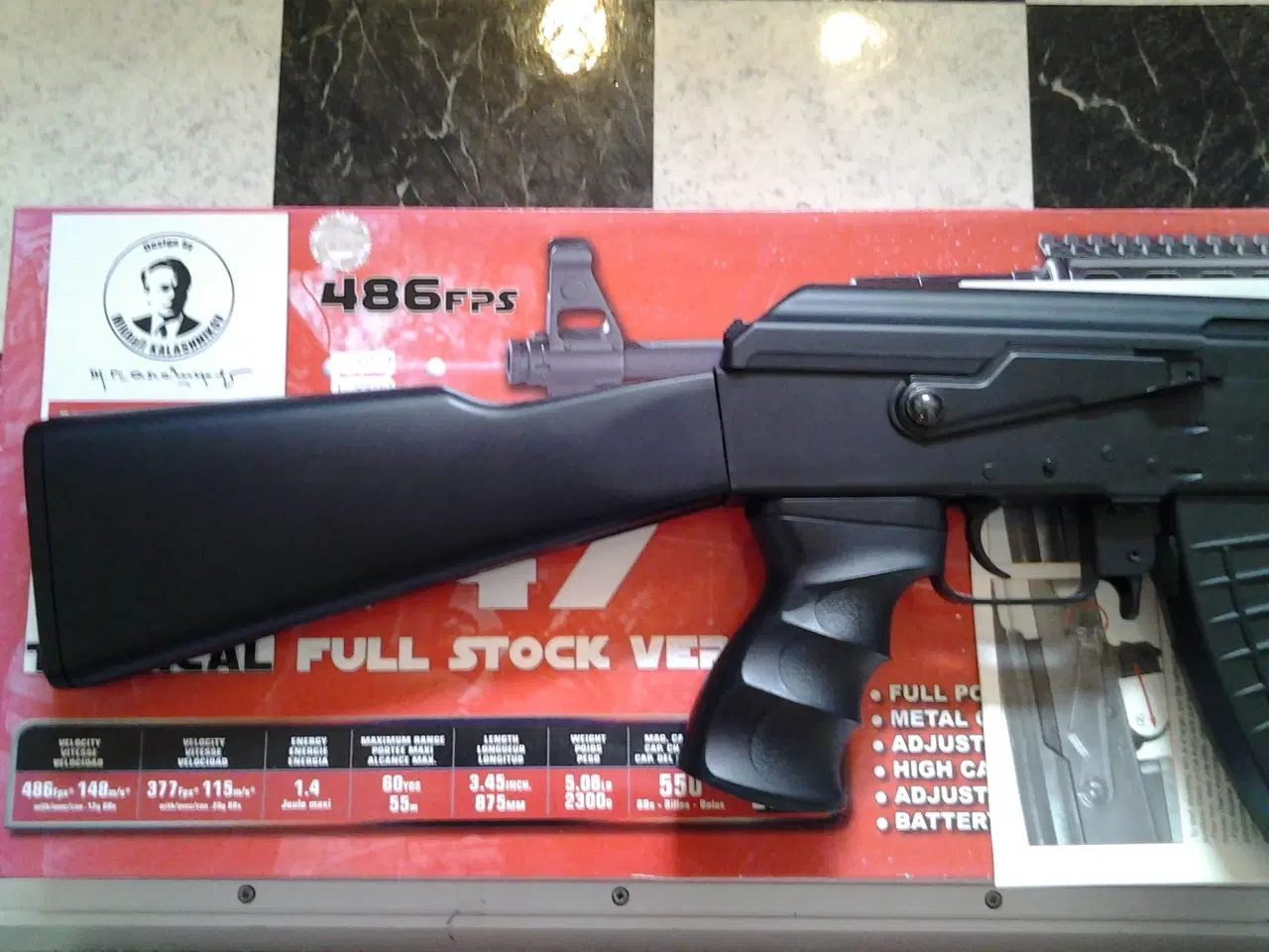 Billede 3 - Hardball, Cybergun/Cyma AK-47 Tactical (AEG)