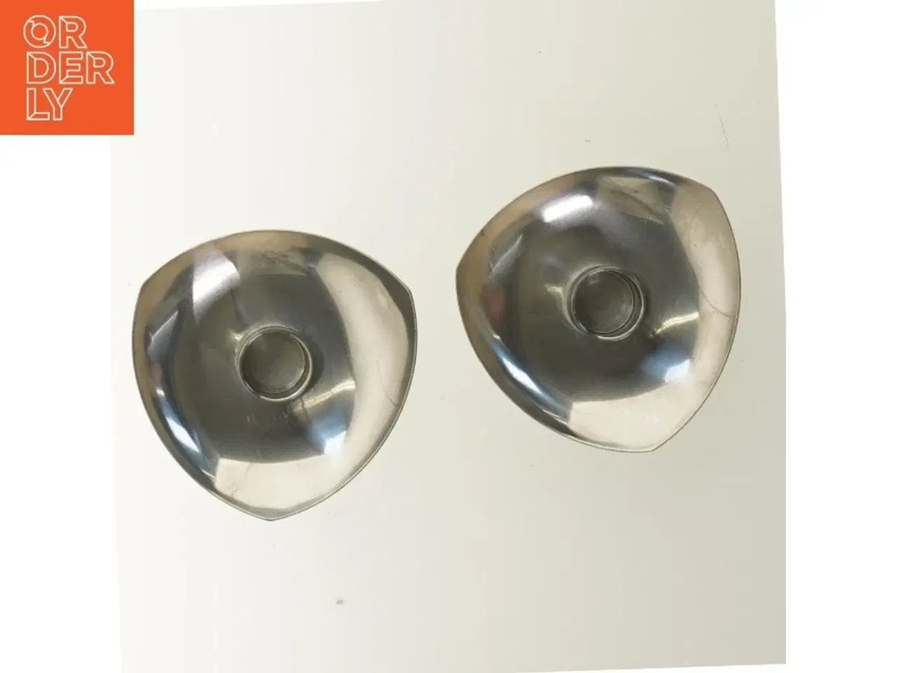 Billede 4 - Rustfri stål lysestager fra Stelton (str. Ø 9,5 cm)