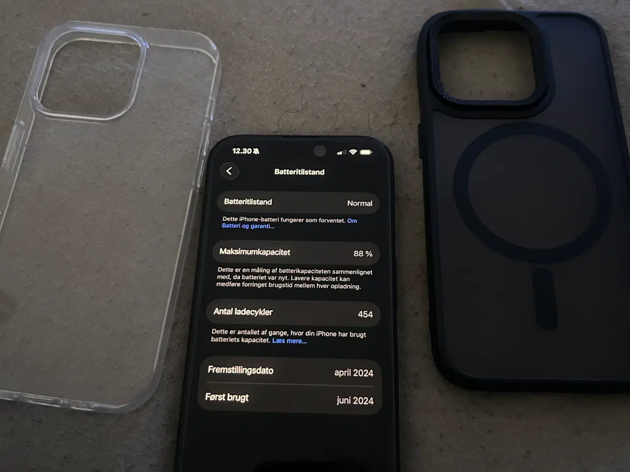 Billede 8 - iPhone 15 Pro 128GB – Sort – Perfekt stand