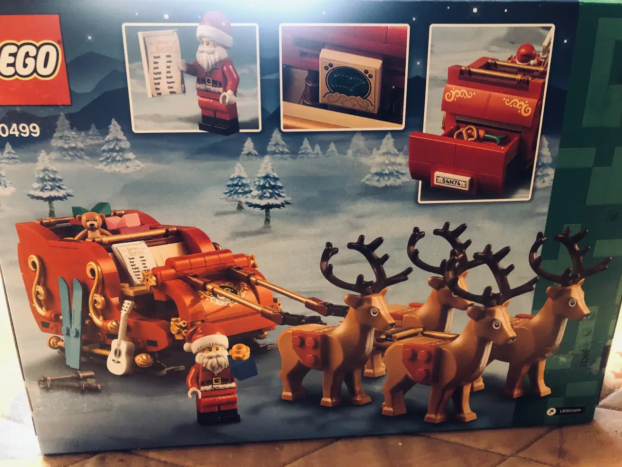 Billede 5 - Lego 40499 Julemandens kane