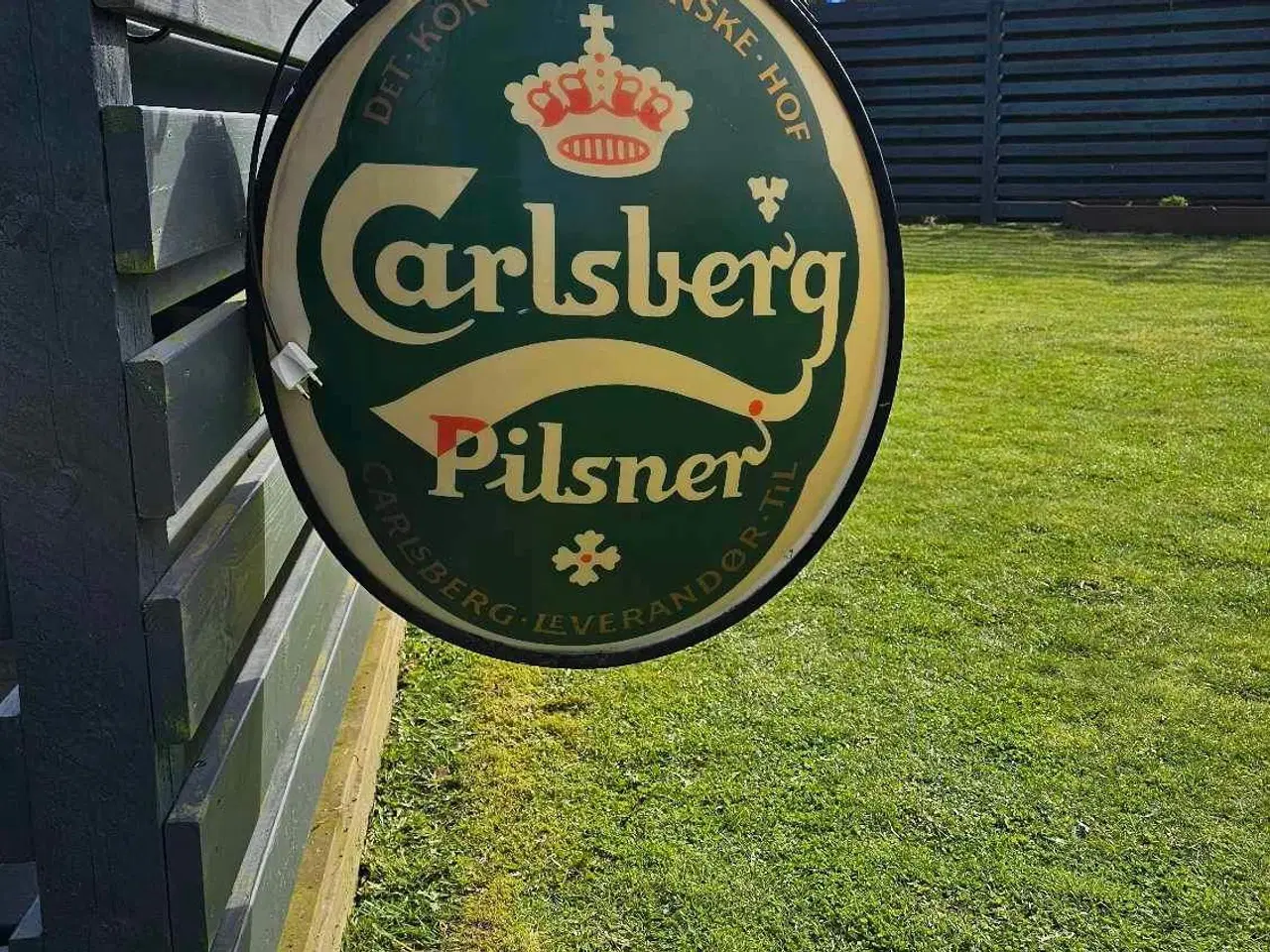 Billede 6 - Carlsberg skilt med lys