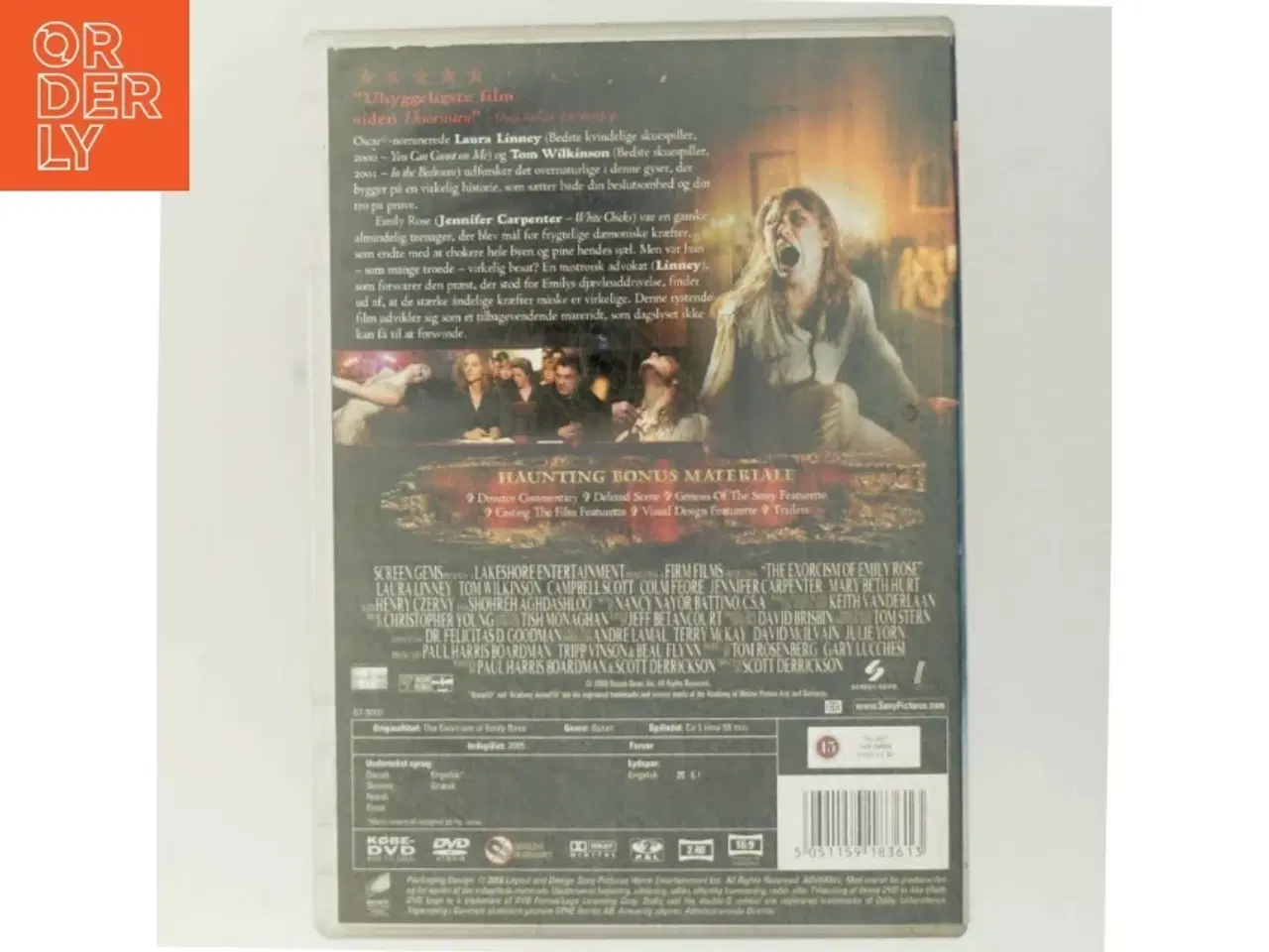 Billede 3 - DVD - The Exorcism of Emily Rose