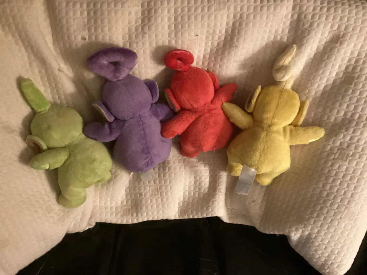 Billede 2 - 4 Teletoppies gul-grøn-lilla-rød