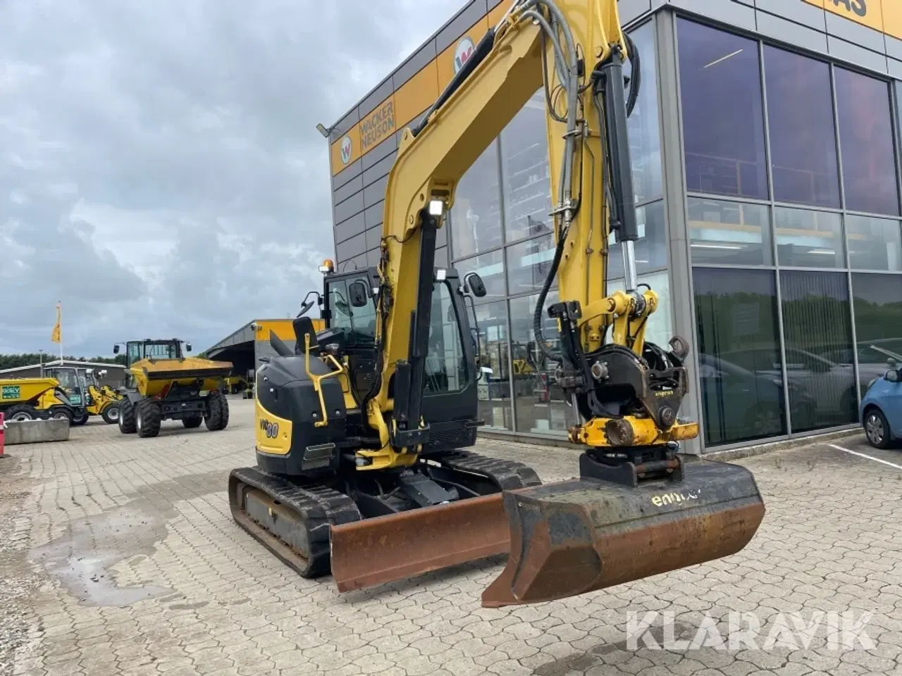 Billede 3 - Gravemaskine Yanmar Vio80-1A med rotortilt