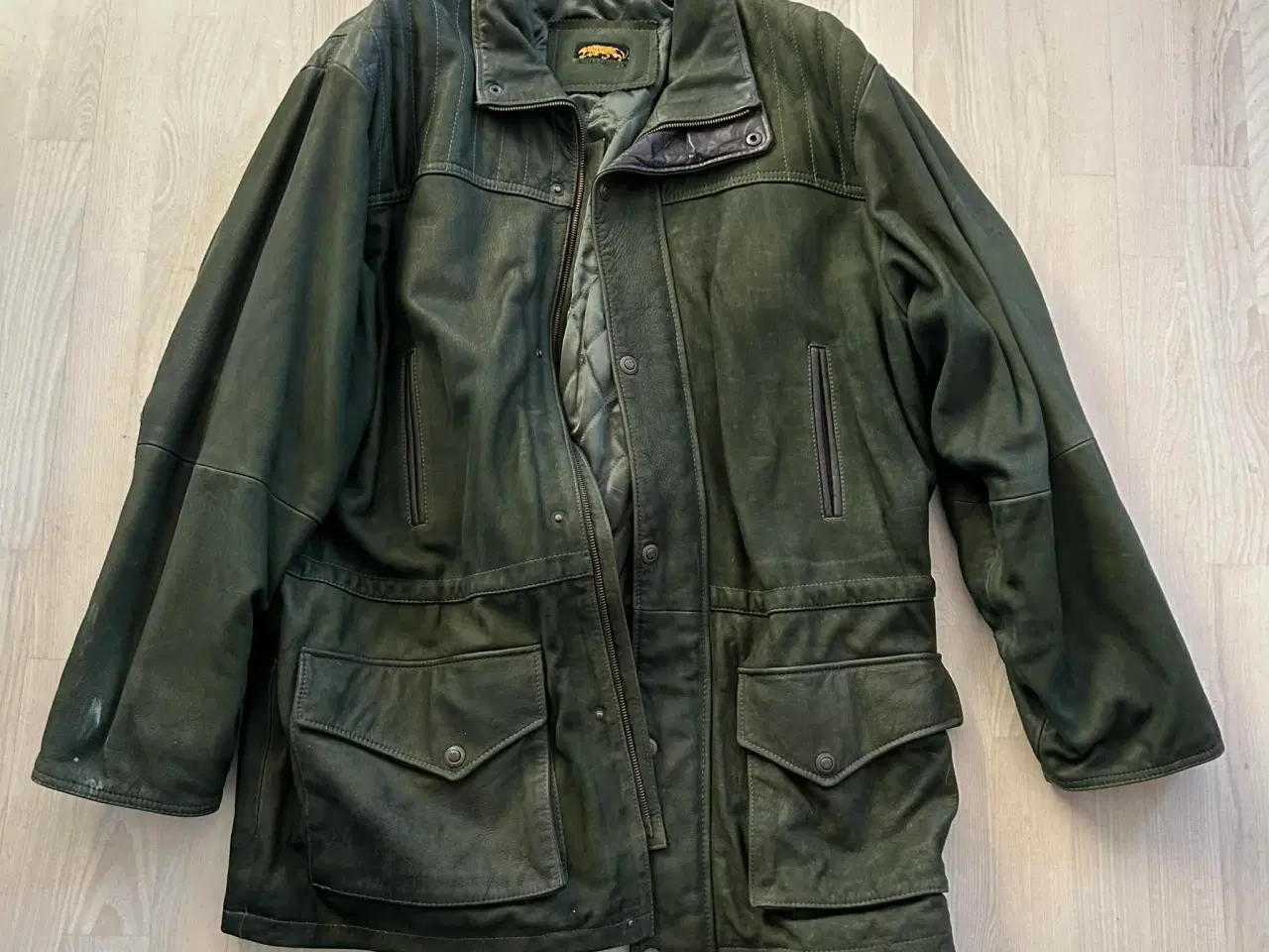 Billede 1 - Luksus læder jagt jakke.