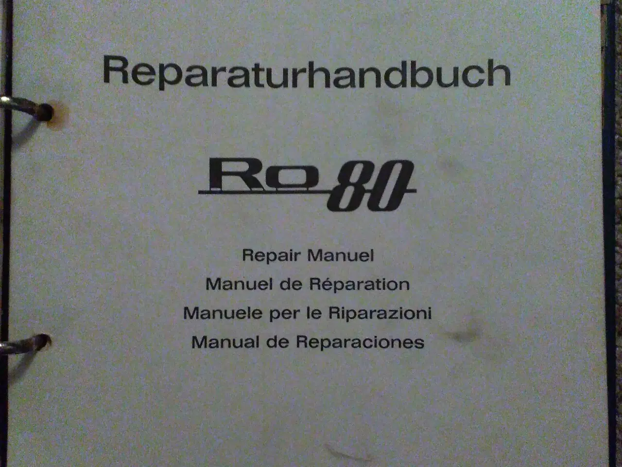 Billede 2 - NSU RO 80, Reparaturhandbuch.
