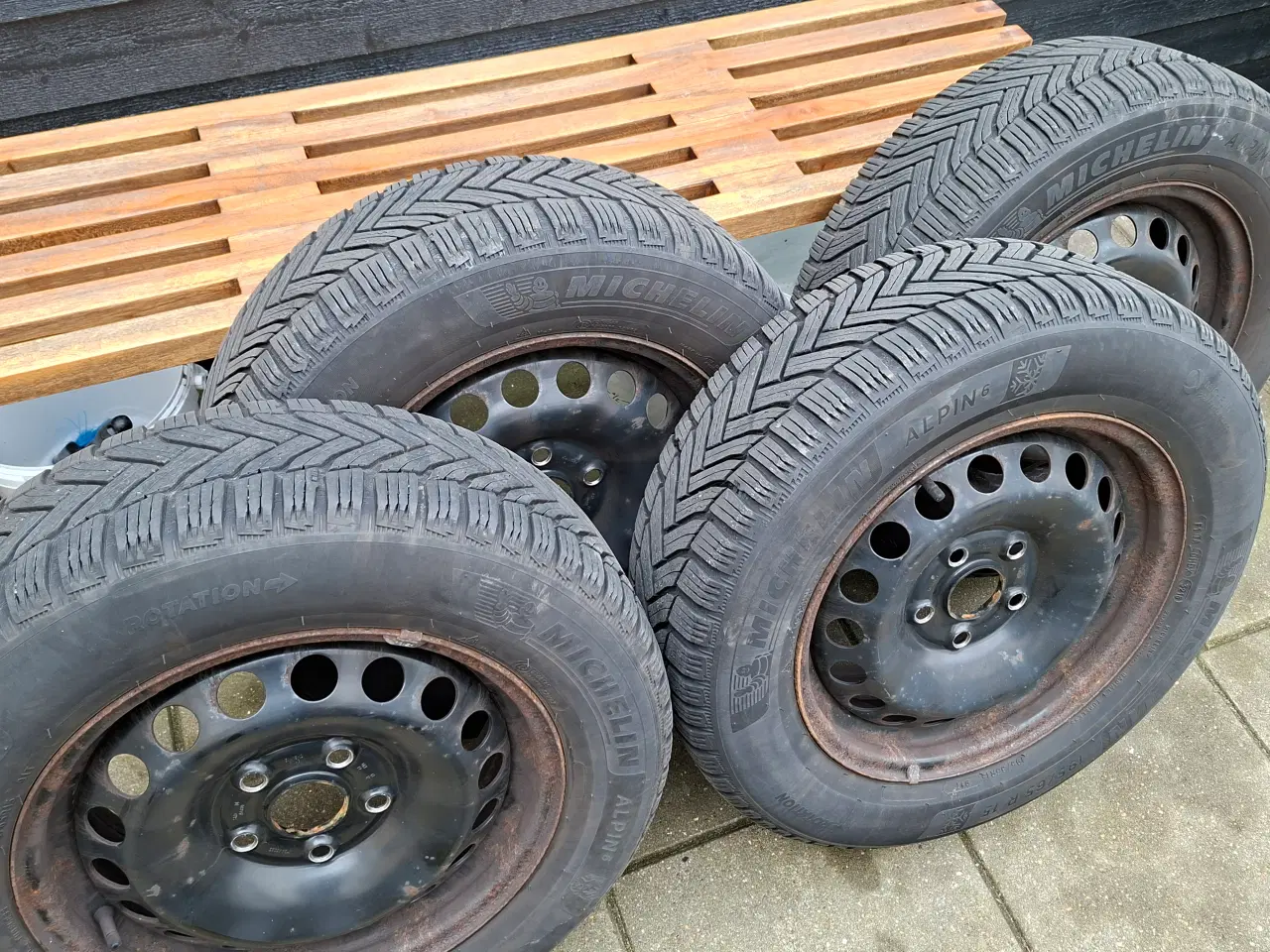 Billede 4 - Michelin Alpin Vinterdæk 195/65 R15