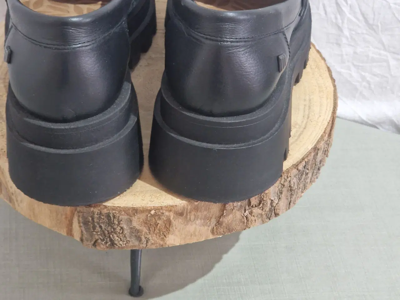 Billede 3 - Minga London Loafers, Sort, Str. 38