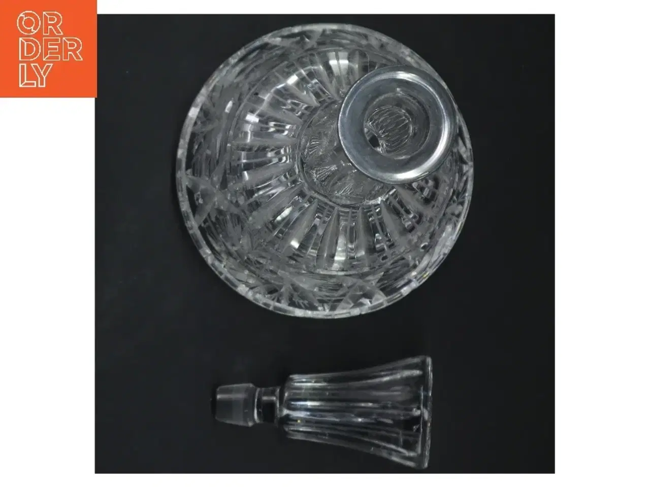 Billede 5 - Karaffel af krystalglas (str. 36 cm)