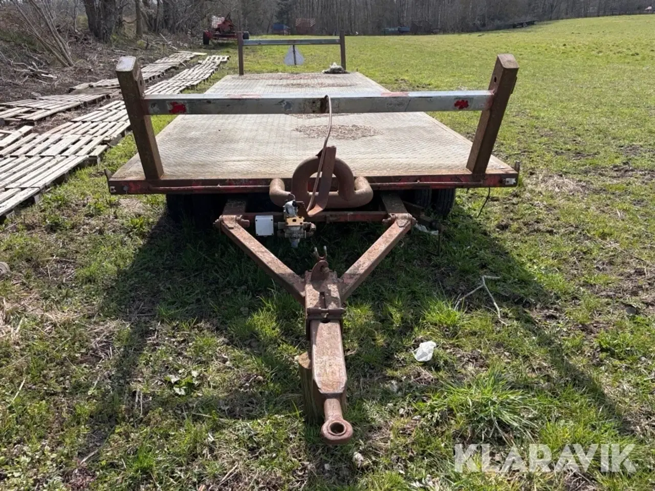 Billede 4 - Maskintrailer fladvogn