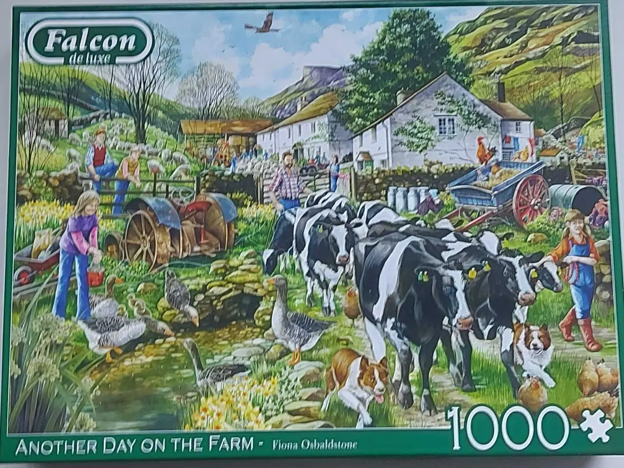 Billede 1 - Falcon de luxe puslespil 1000 brikker