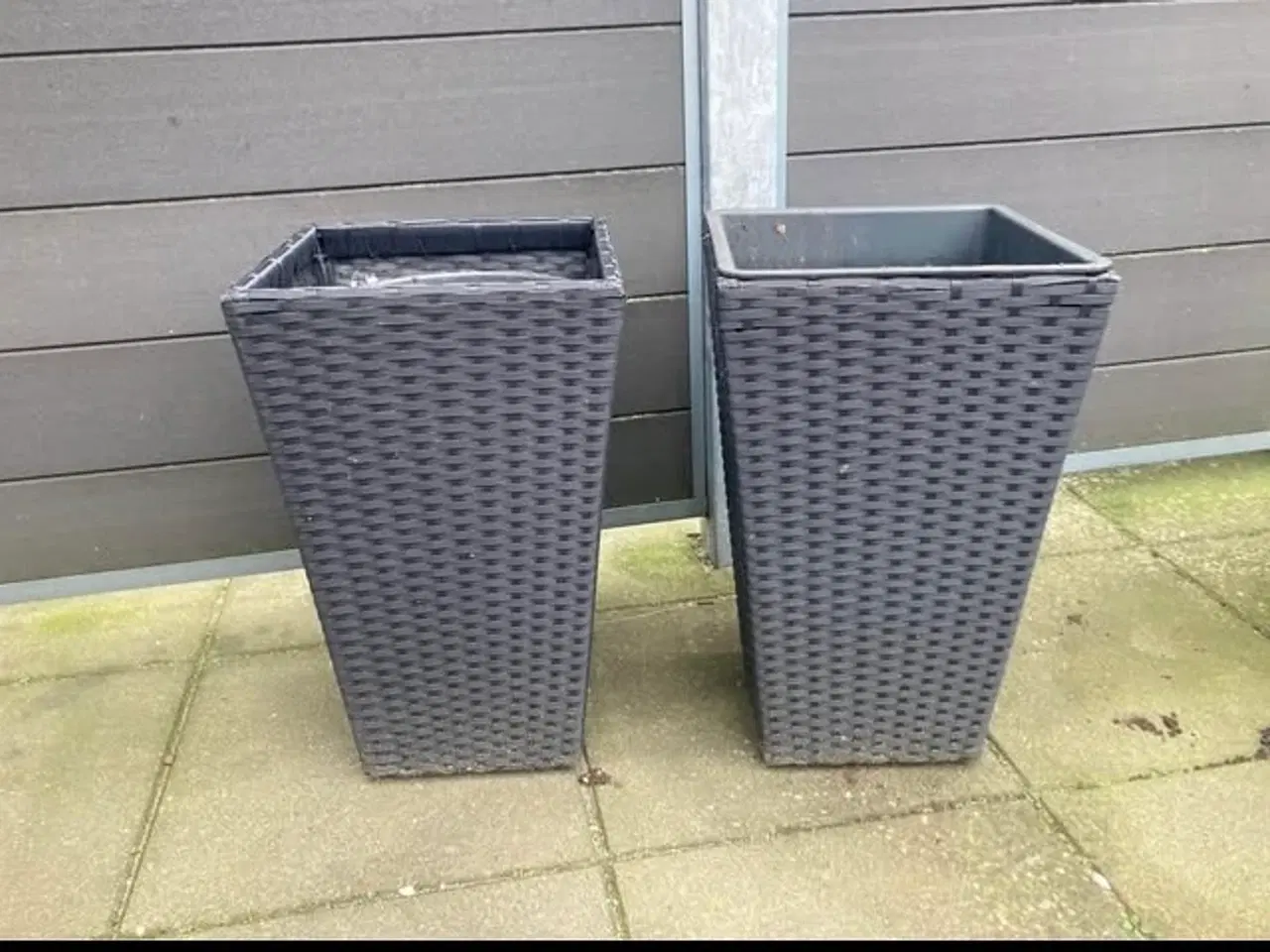 Billede 1 - Sorte flet krukker