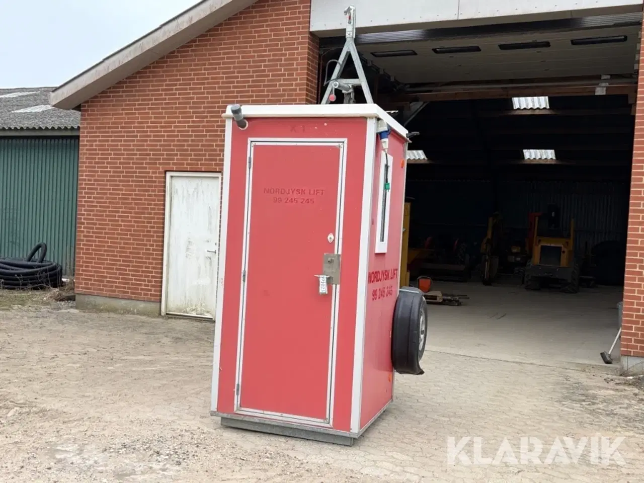 Billede 1 - Toilet- og badeskur Scanvogn WC-flex