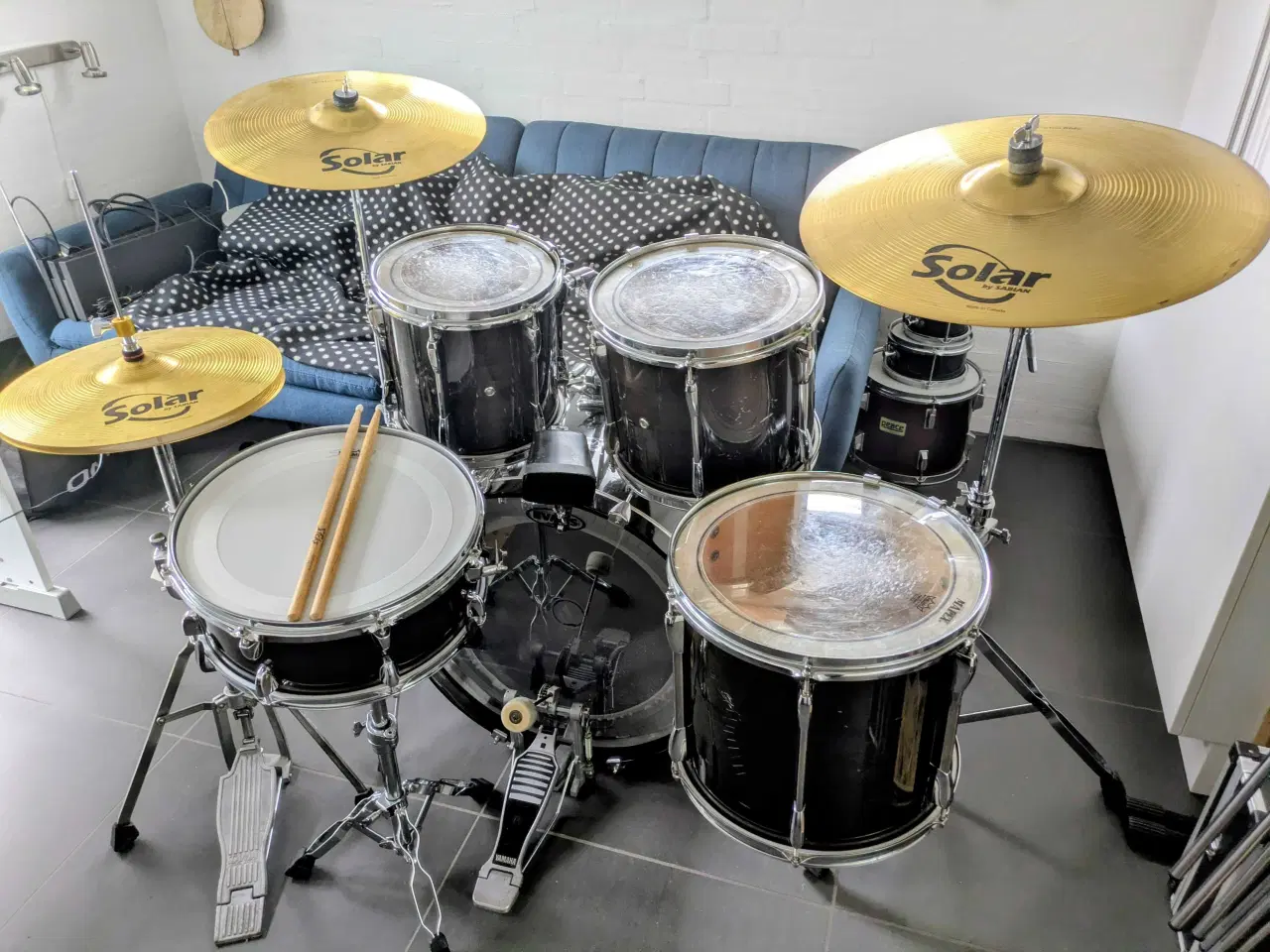 Billede 1 -  Pearl Export trommesæt 