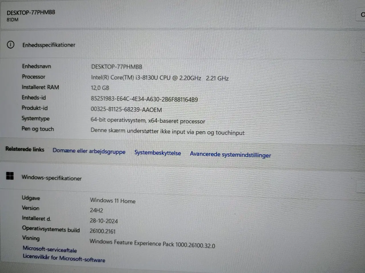 Billede 5 - Lenovo bærpar med 17'' skærm, 1TB og 12Gb RAM