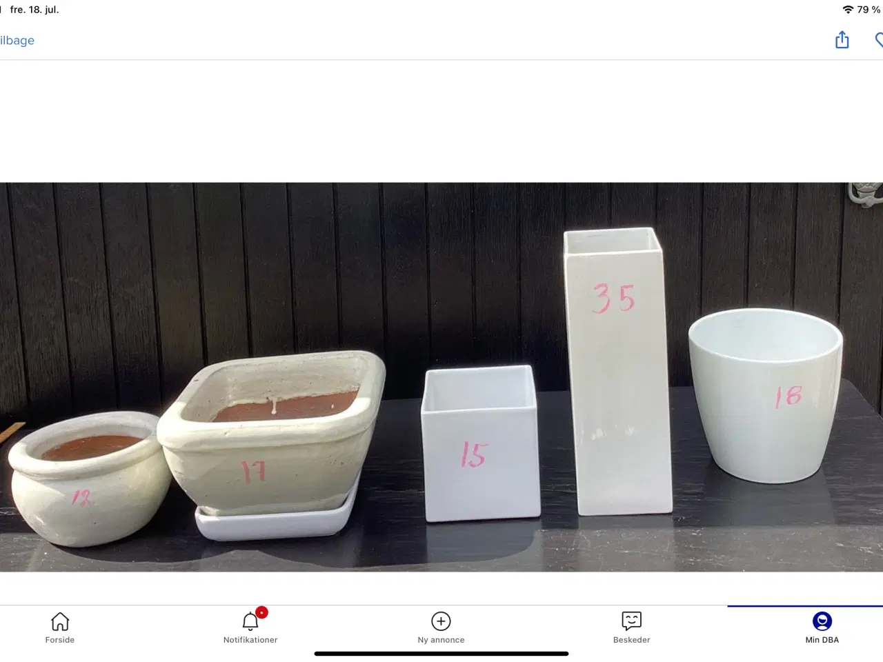 Billede 1 - Urtepotter og underskåle 