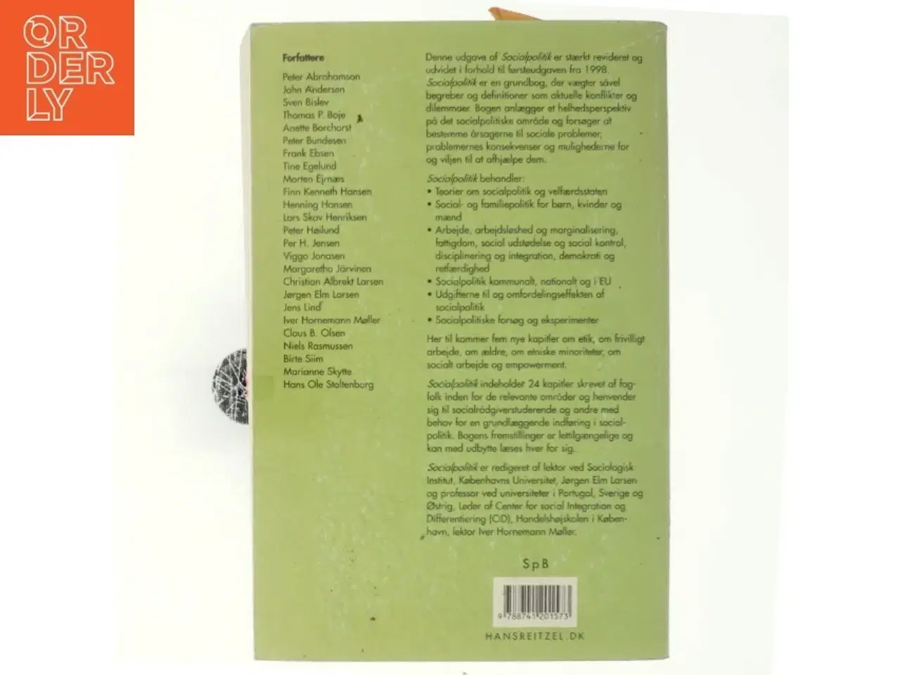 Billede 3 - Socialpolitik (Bog)