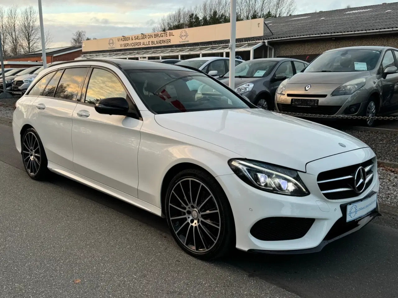 Billede 3 - Mercedes C220 d 2,2 AMG Line stc. aut.