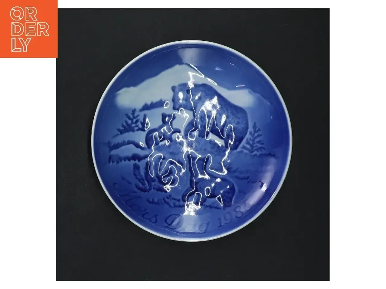 Billede 1 - Mors Dag platte 1985 fra Bing & Grøndahl (str. Ø 15 cm)