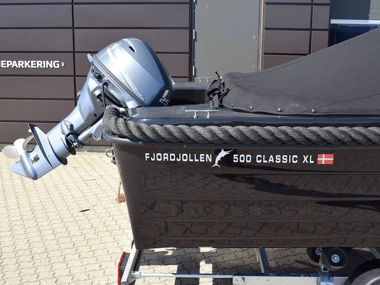 Billede 3 - Fjordjollen 500 XL m/ 25HK Yamaha/Udstyr
