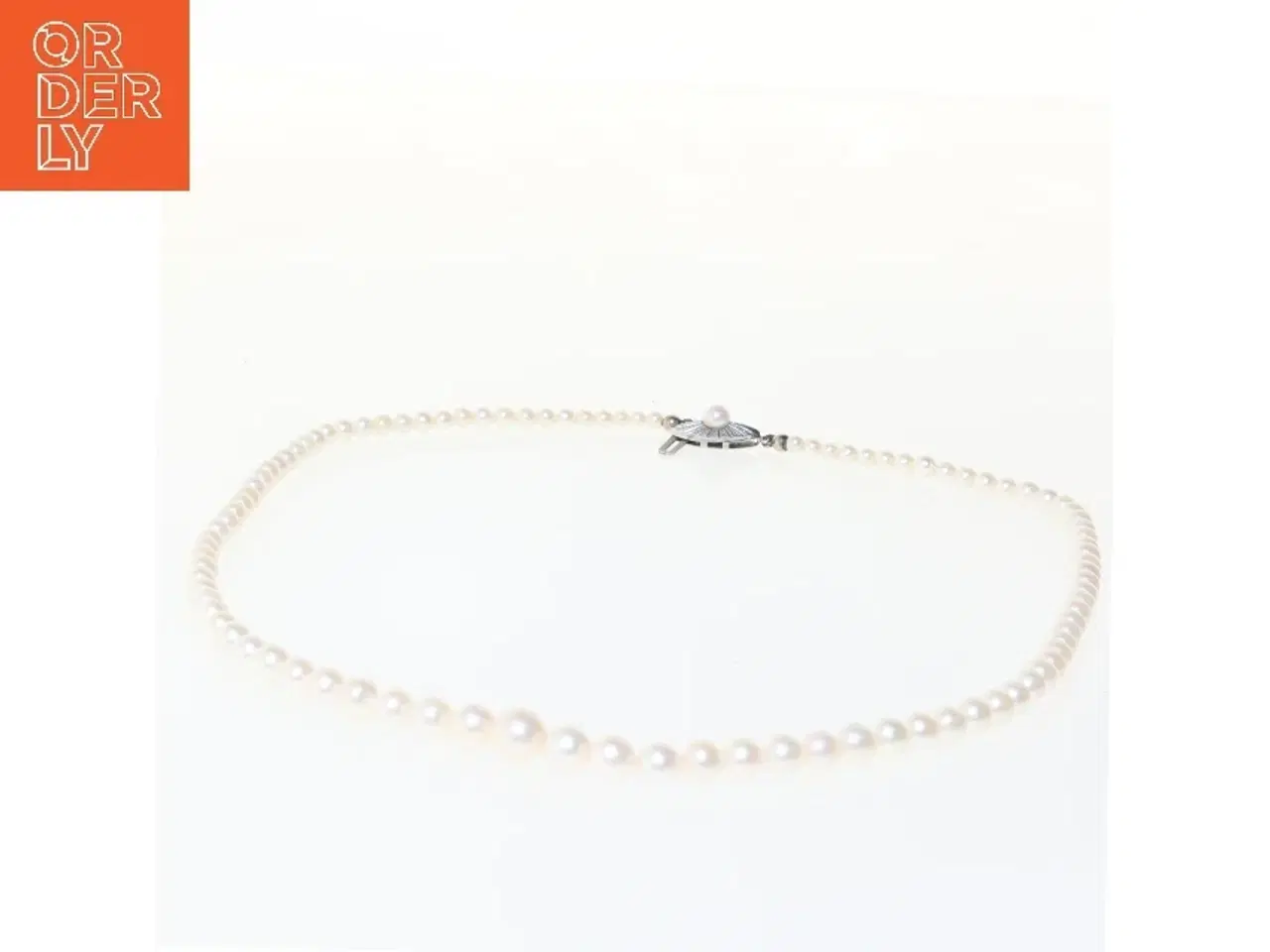 Billede 2 - Perlehalskæde (str. 47 cm)