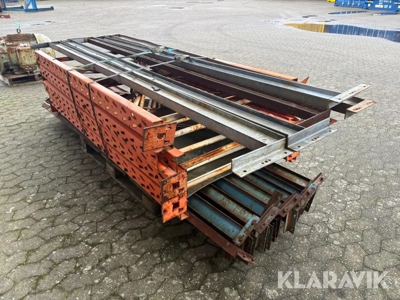 Billede 3 - Pallereol - 6 fag med 14 hylder