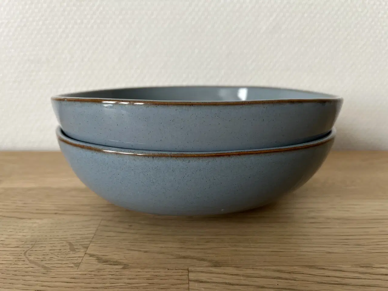 Billede 4 - 2 KELTUM stentøj skåle i farven “smokey blue”