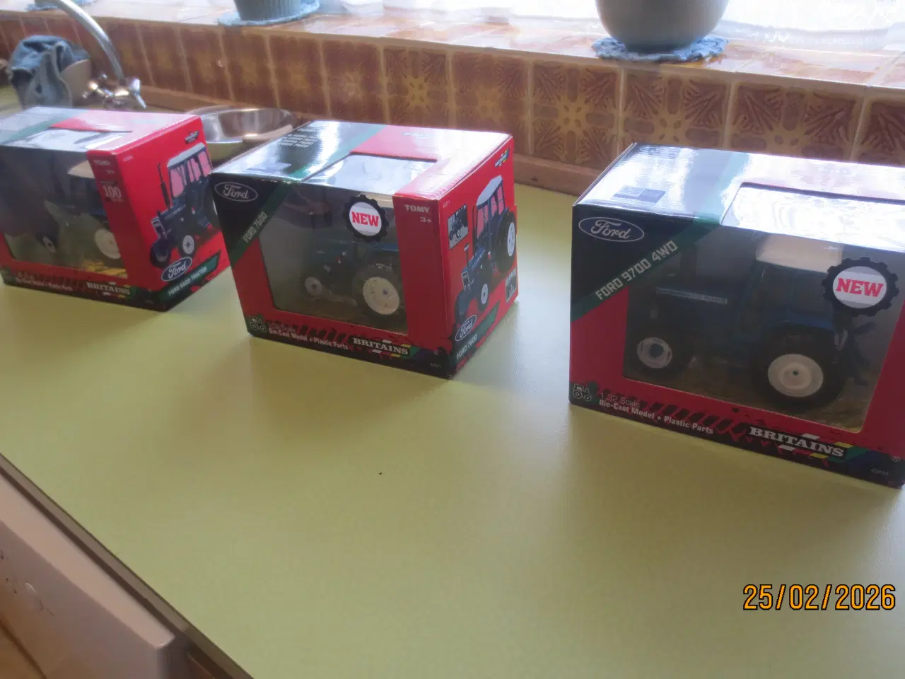 Billede 1 - 3 stk Ny Modeltraktor Ford 6600-7600-9700 4WD