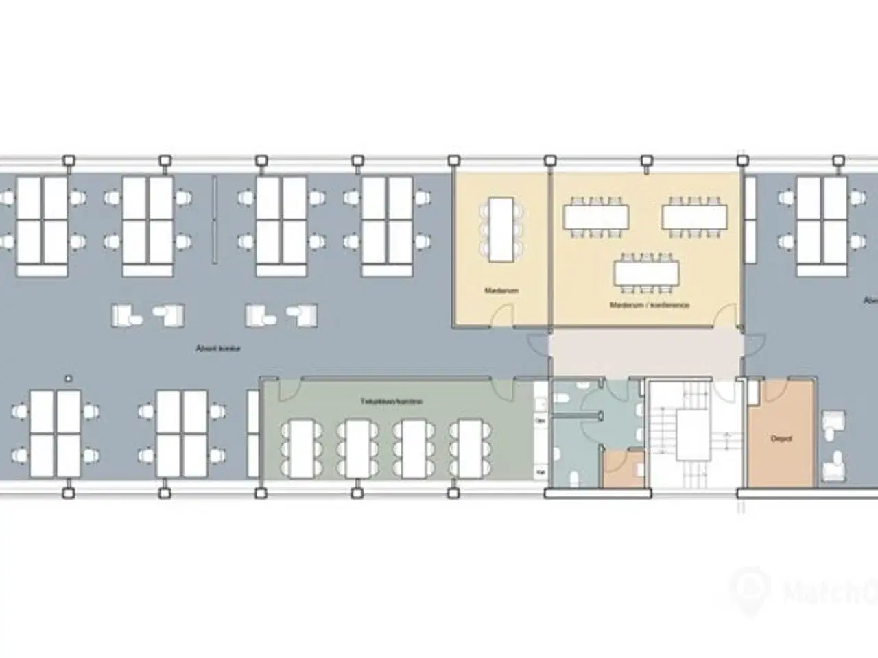 Billede 12 - Lyse lokaler med flere anvendelsesmuligheder