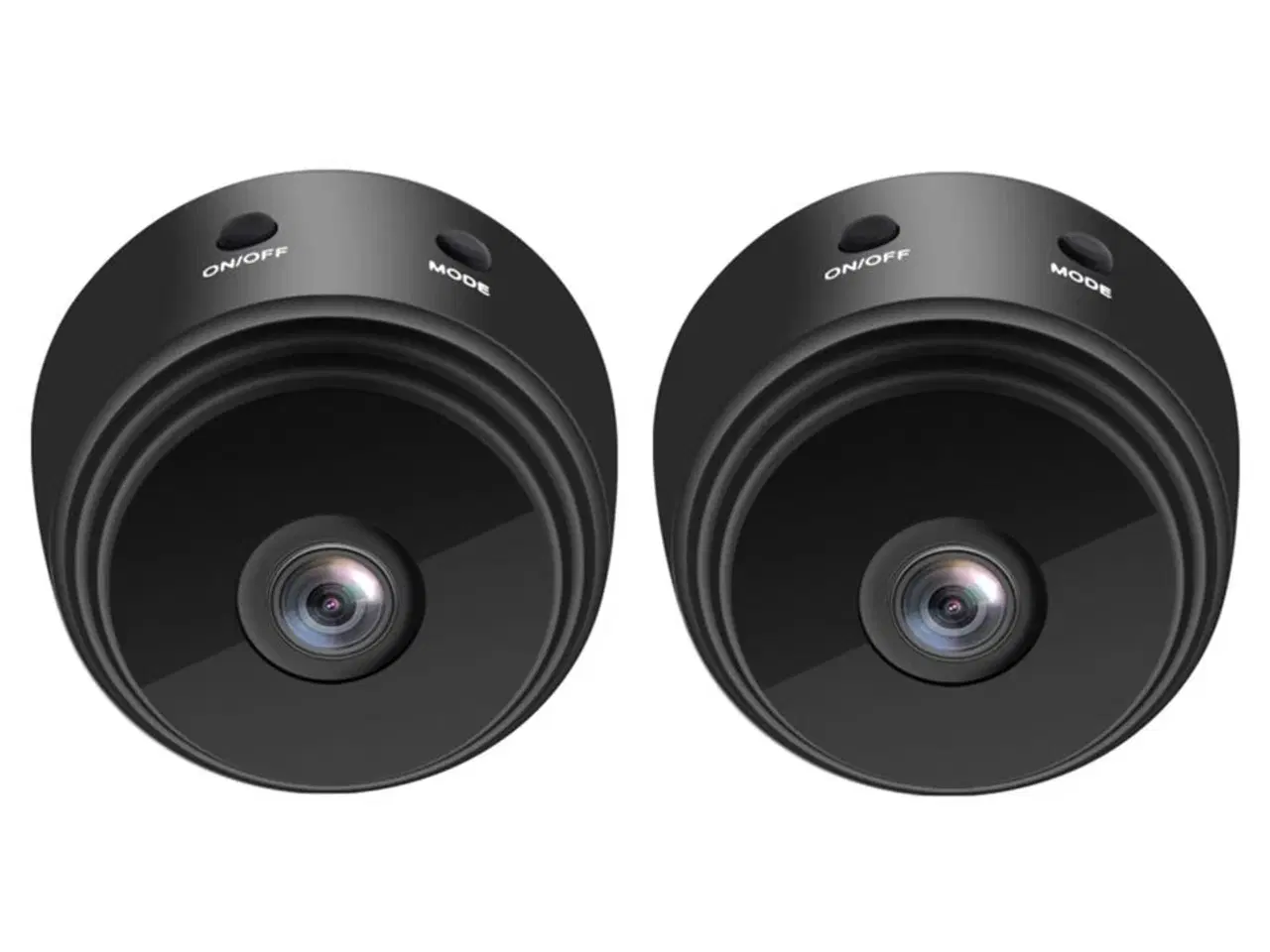 Billede 1 - 2 stk. Mini WiFi camera Full HD 4,5 cm Ø.