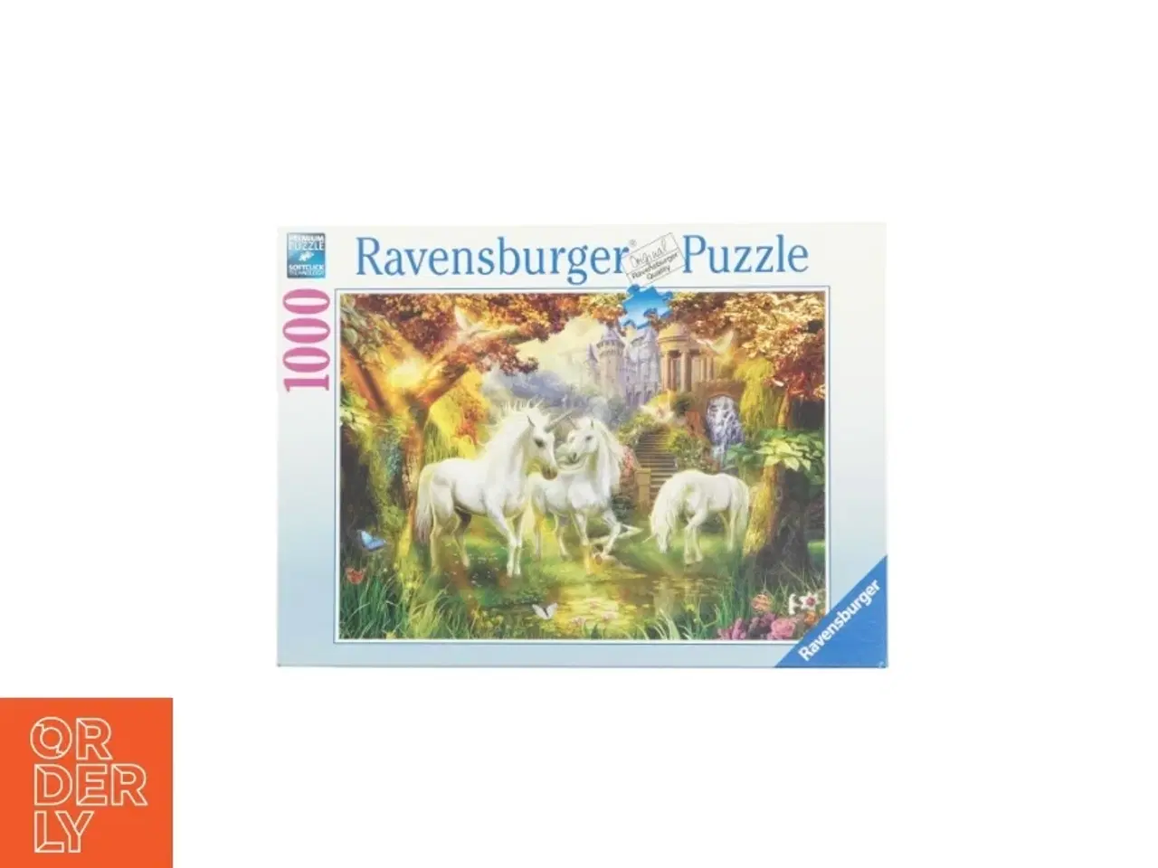 Billede 3 - Ravensburger puslespil med enhjørninger, 1000 fra Ravensburger (str. 70 x 50 cm)