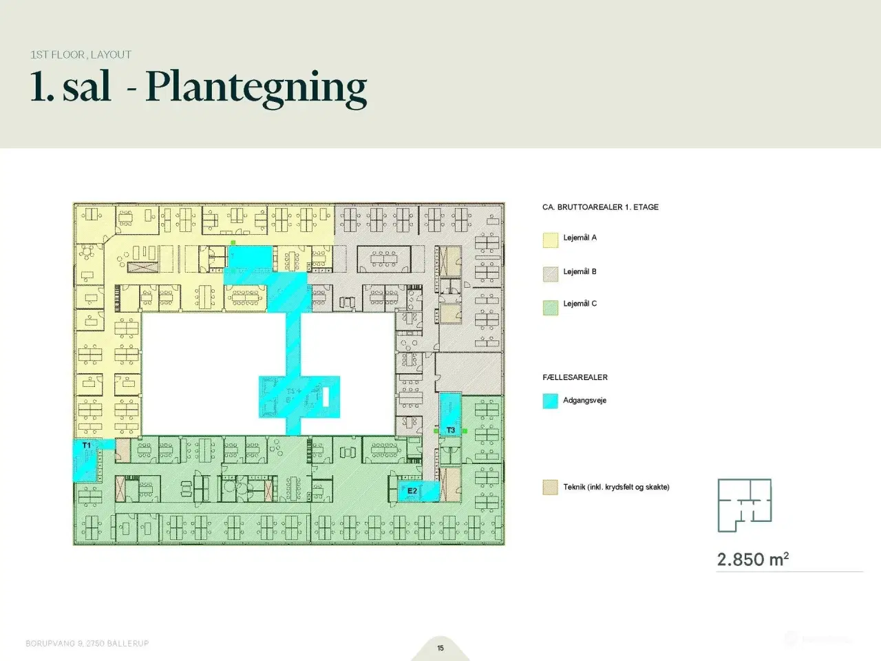 Billede 8 - Moderne kontorhus i dynamisk erhvervskvarter