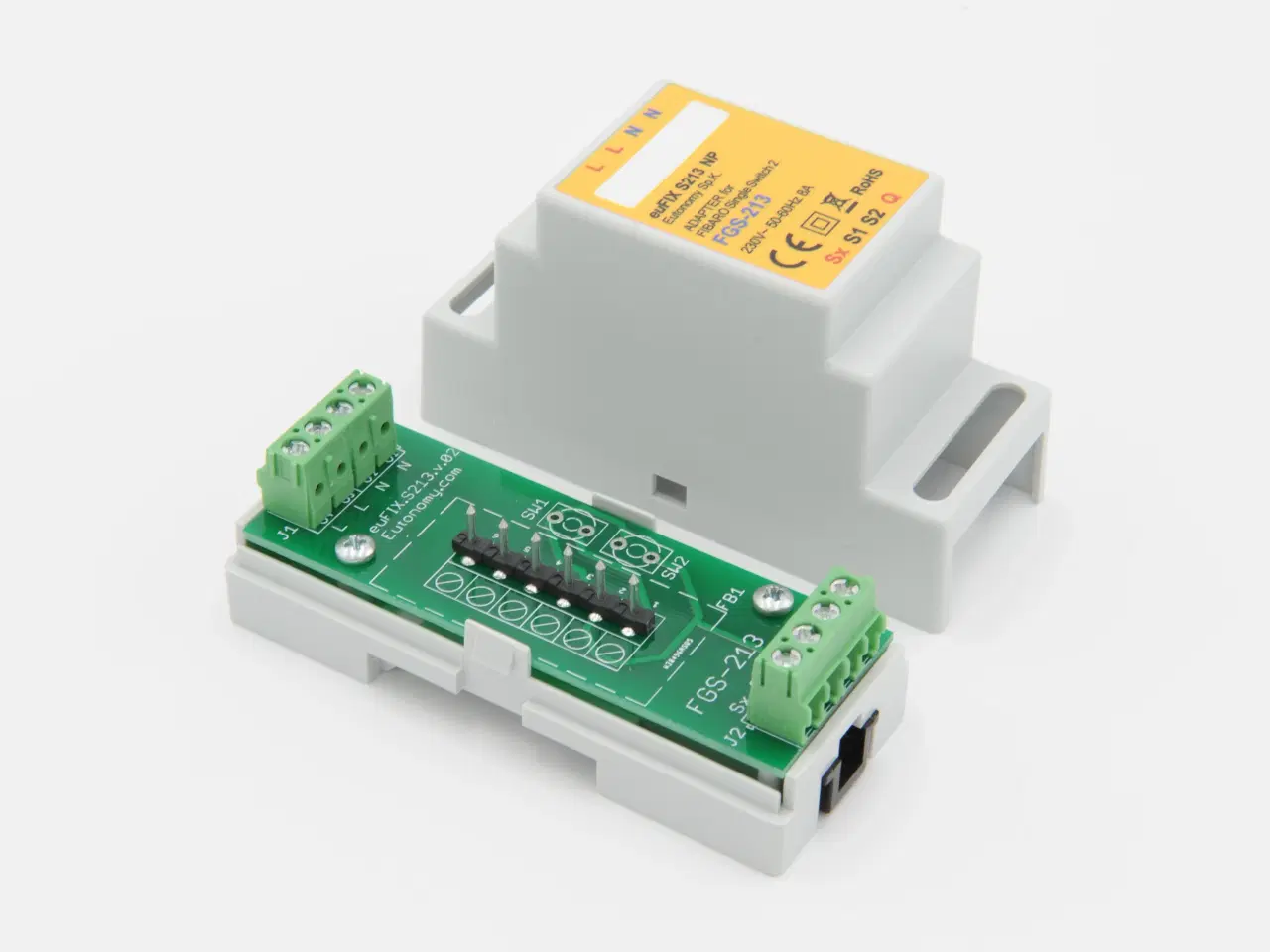 Billede 4 - Eutonomy euFIX S213NP passer til FIBARO Single Swi